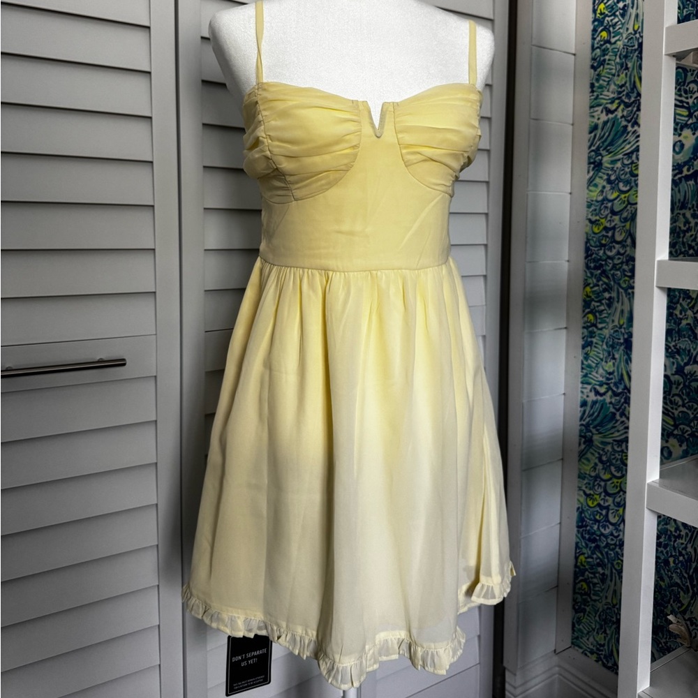NWT Butter Yellow Hollister Sundress